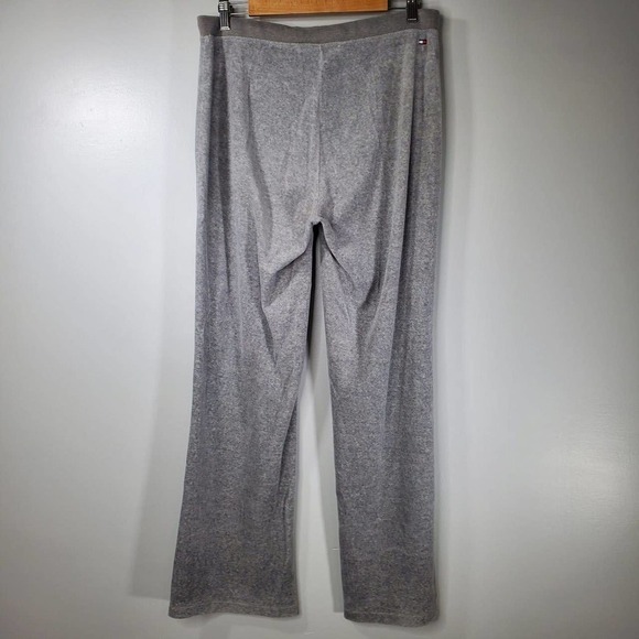 Tommy Hilfiger Vintage Y2K Drawstring Waist Lounge Pants Gray Size Medium - Picture 5 of 11